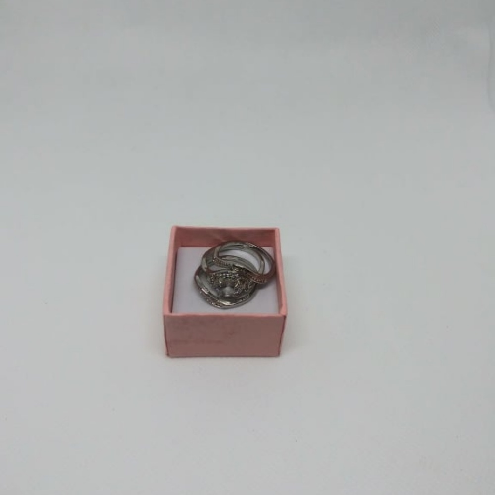 New stunning 3pc ring set size 9 - Picture 3 of 6